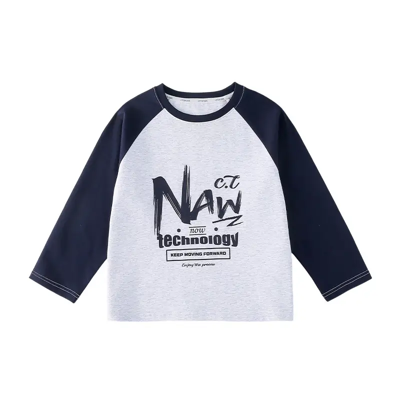 Cotton Long Sleeve T-Shirts for Boys Autumn Wear - Image 5