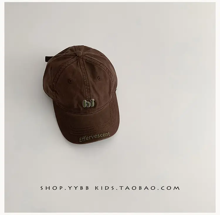 Pink Korean Style Windproof Baseball Cap for Boys Girls — feature 12