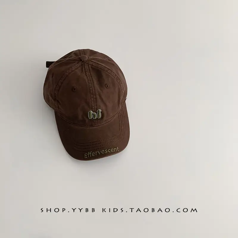 Pink Korean Style Windproof Baseball Cap for Boys Girls - Image 3