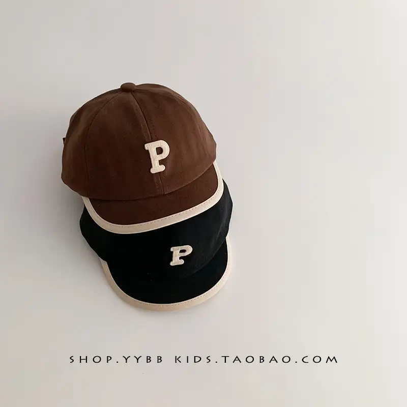 Black Letter Baseball Cap for Boys Girls Winter Windproof - Image 10