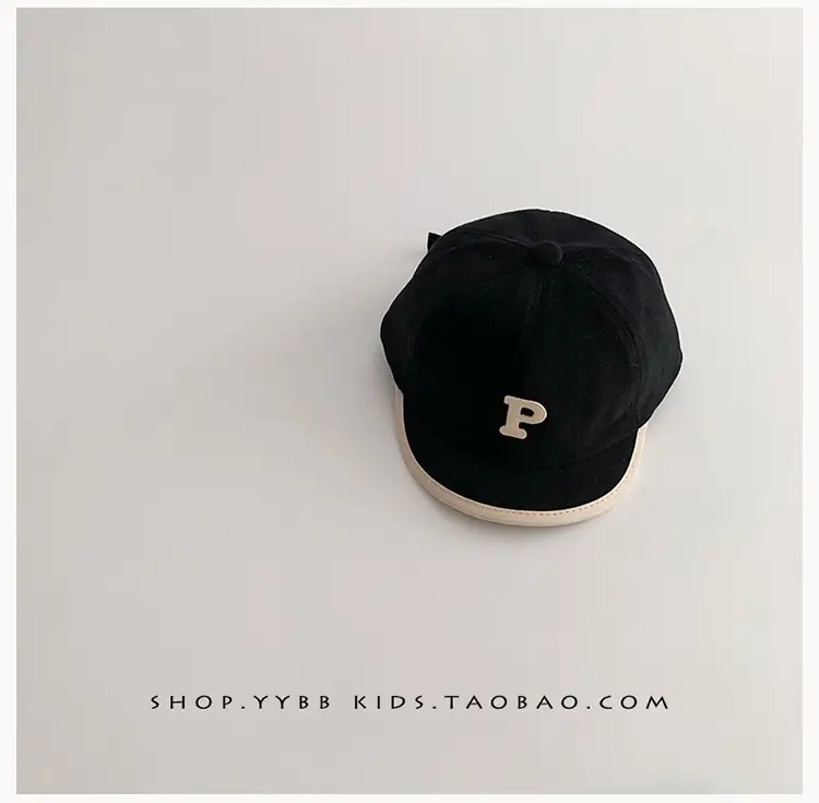 Black Letter Baseball Cap for Boys Girls Winter Windproof β feature 11
