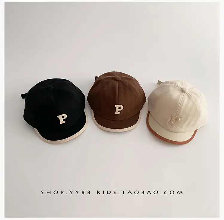 Black Letter Baseball Cap for Boys Girls Winter Windproof β feature 2