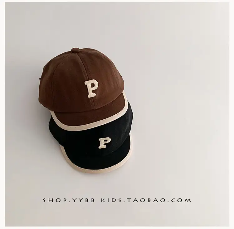 Black Letter Baseball Cap for Boys Girls Winter Windproof β feature 3
