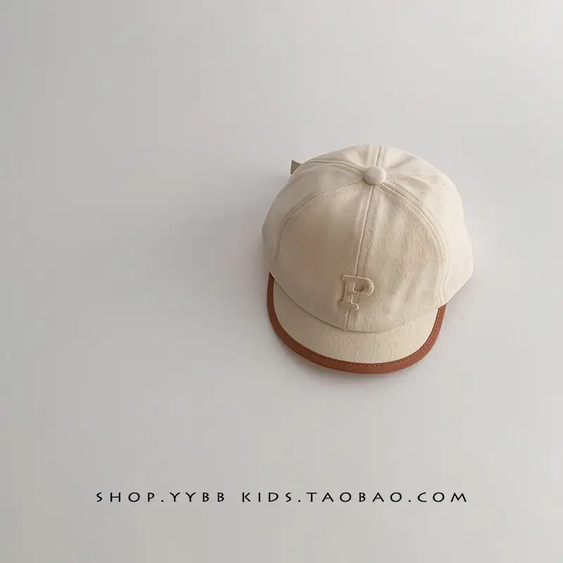 Black Letter Baseball Cap for Boys Girls Winter Windproof - Image 2