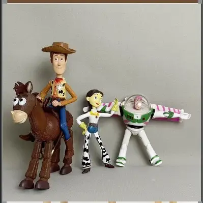 In-Stock 4 Toy Story 4 Figures: Woody, Jessie, Buzz Lightyear, Forky, Big Duck, and Rabbit