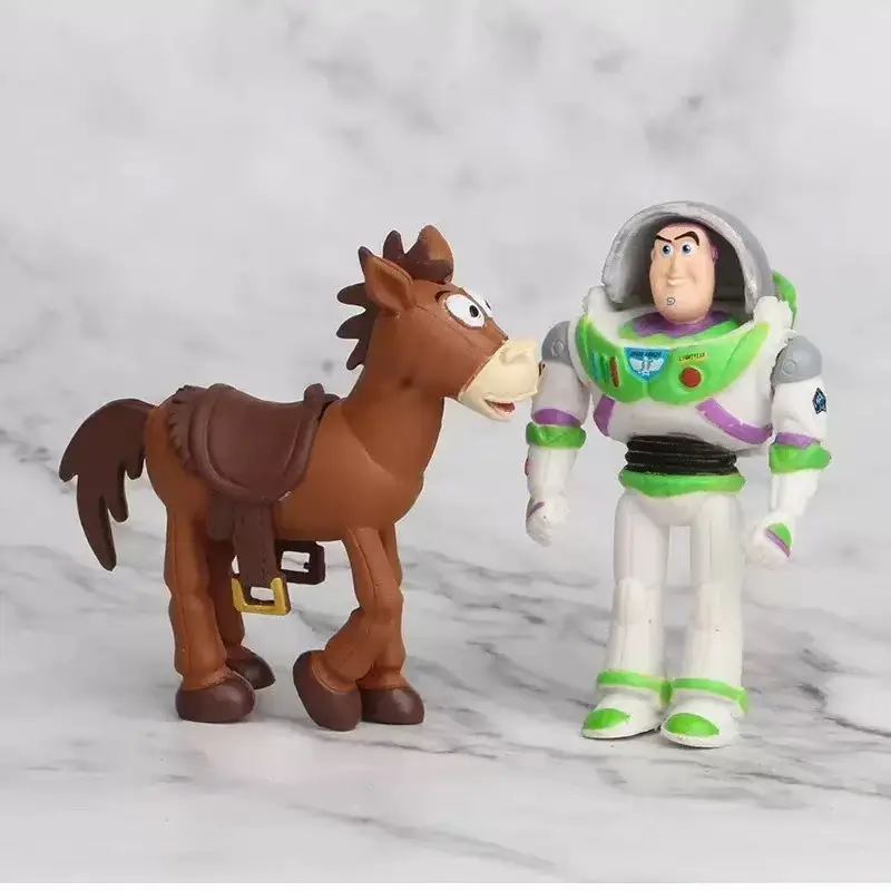 In-Stock 4 Toy Story 4 Figures: Woody, Jessie, Buzz Lightyear, Forky, Big Duck, and Rabbit