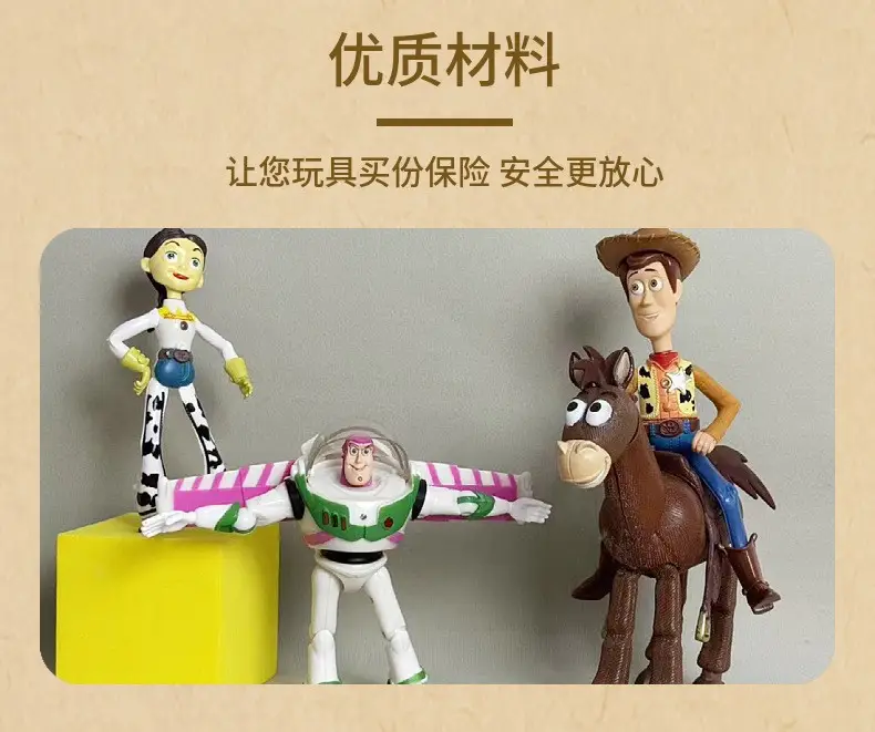 In-Stock 4 Toy Story 4 Figures: Woody, Jessie, Buzz Lightyear, Forky, Big Duck, and Rabbit — feature 14