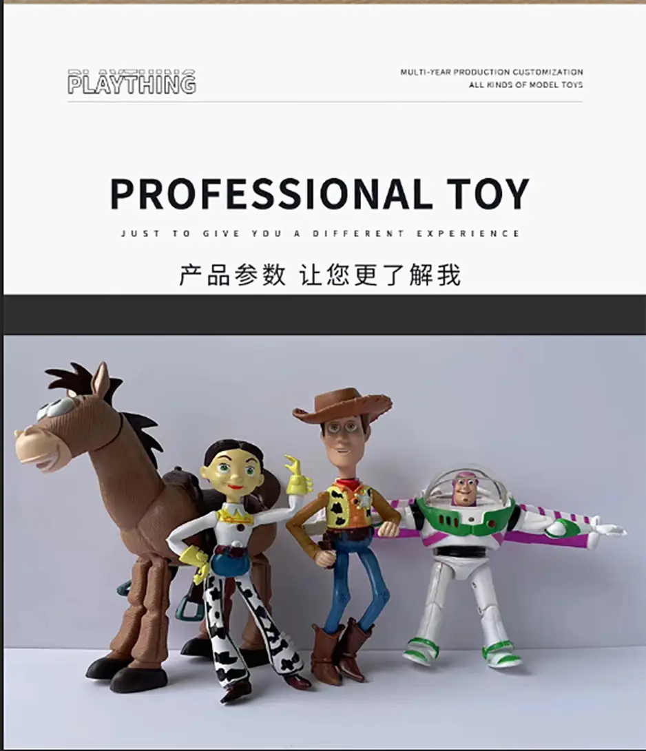 In-Stock 4 Toy Story 4 Figures: Woody, Jessie, Buzz Lightyear, Forky, Big Duck, and Rabbit — feature 9