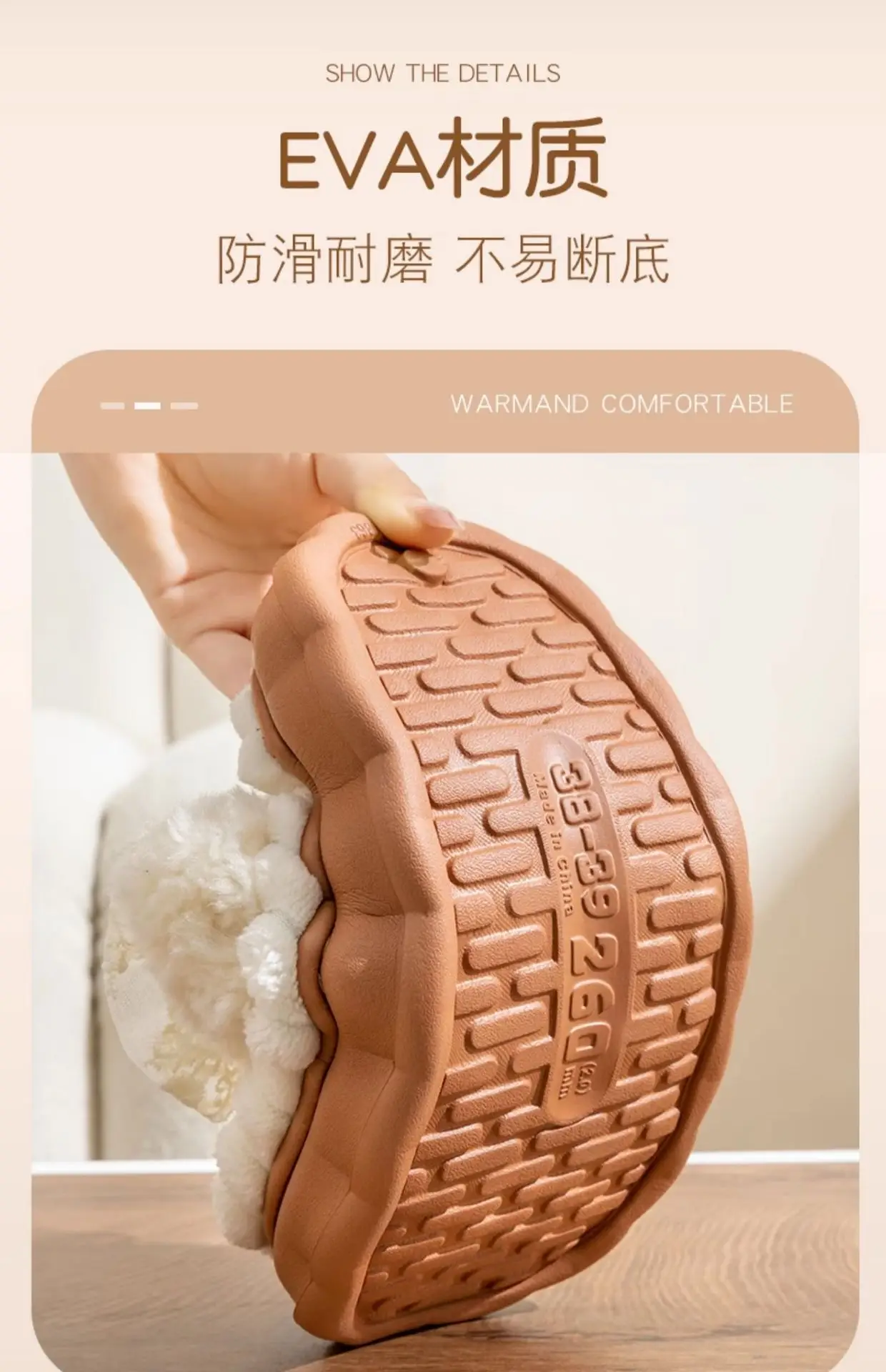 Women Winter Bow Cotton Slippers Warm Non-Slip 2025 — feature 10