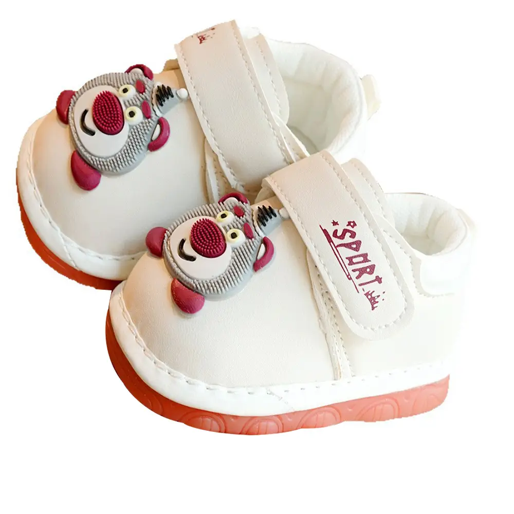 Toddler Shoes Cartoon Design Soft Sole 1-2Yrs
