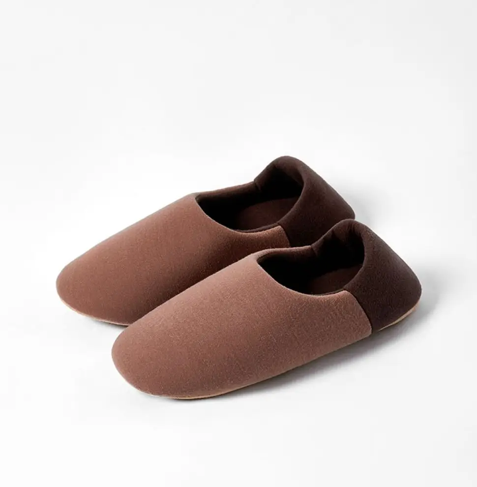 New Japanese-Style Postpartum Shoes with Soft Soles, Silent for Home Use, Parent-Child Children's Cotton Slippers, Women's Closed-Back Slippers, Wholesale Available