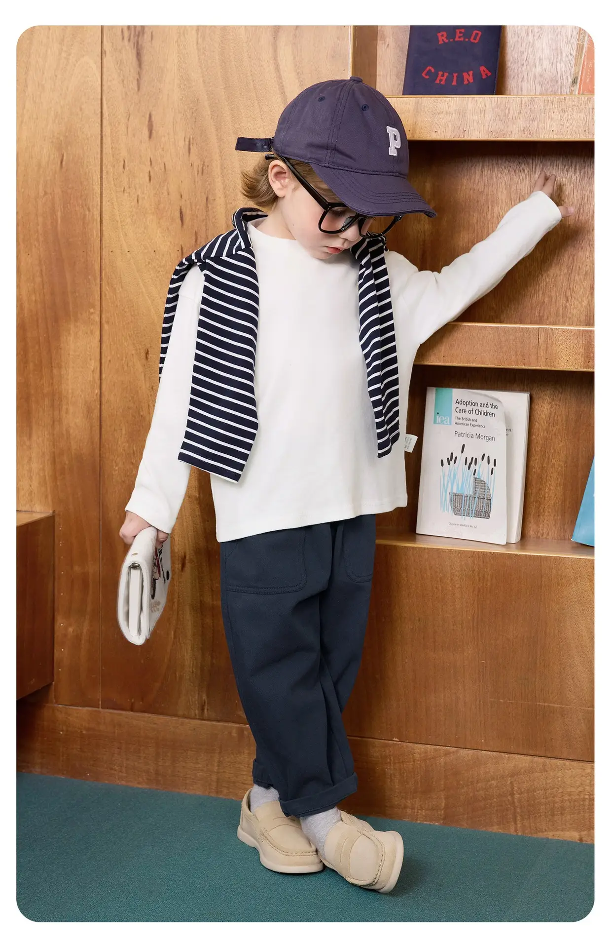 Right European Boys' Striped Long Sleeve T-Shirt 2025 — feature 20