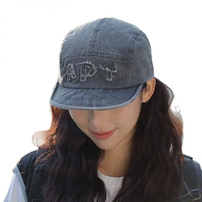 Women Retro Baseball Cap Large Head Spring Summer - Image 9