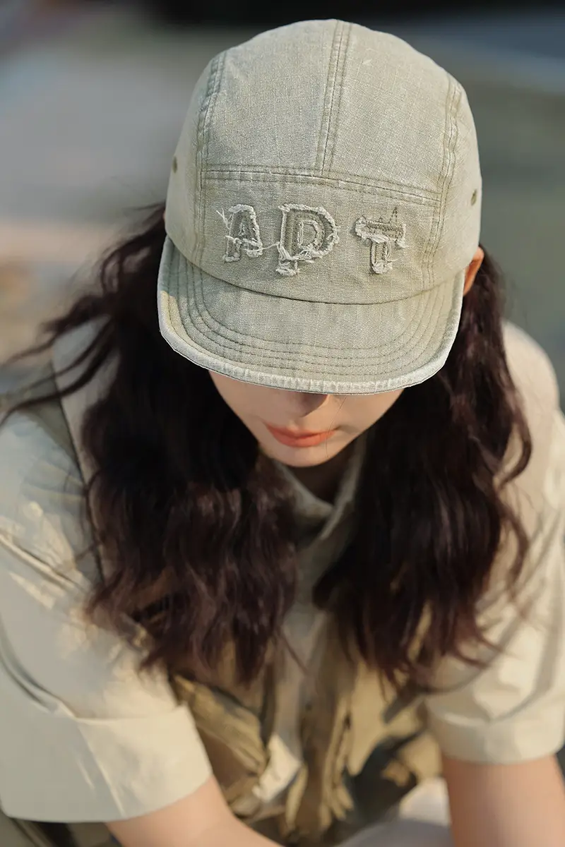 Women Retro Baseball Cap Large Head Spring Summer — feature 1