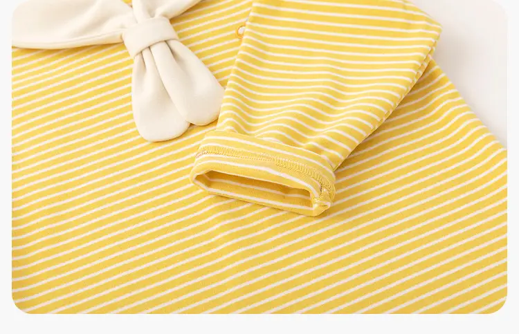 Duduia Boys' Striped Long Sleeve T-Shirt Spring — feature 40