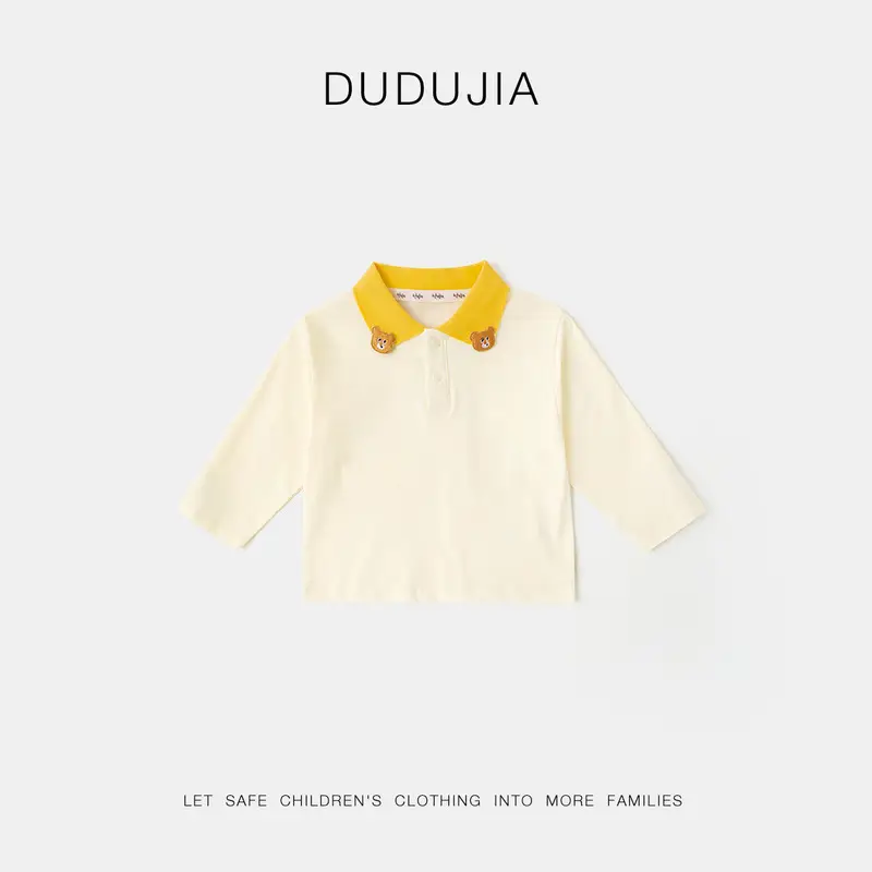 Duduia Boys' Striped Long Sleeve T-Shirt Spring - Image 18