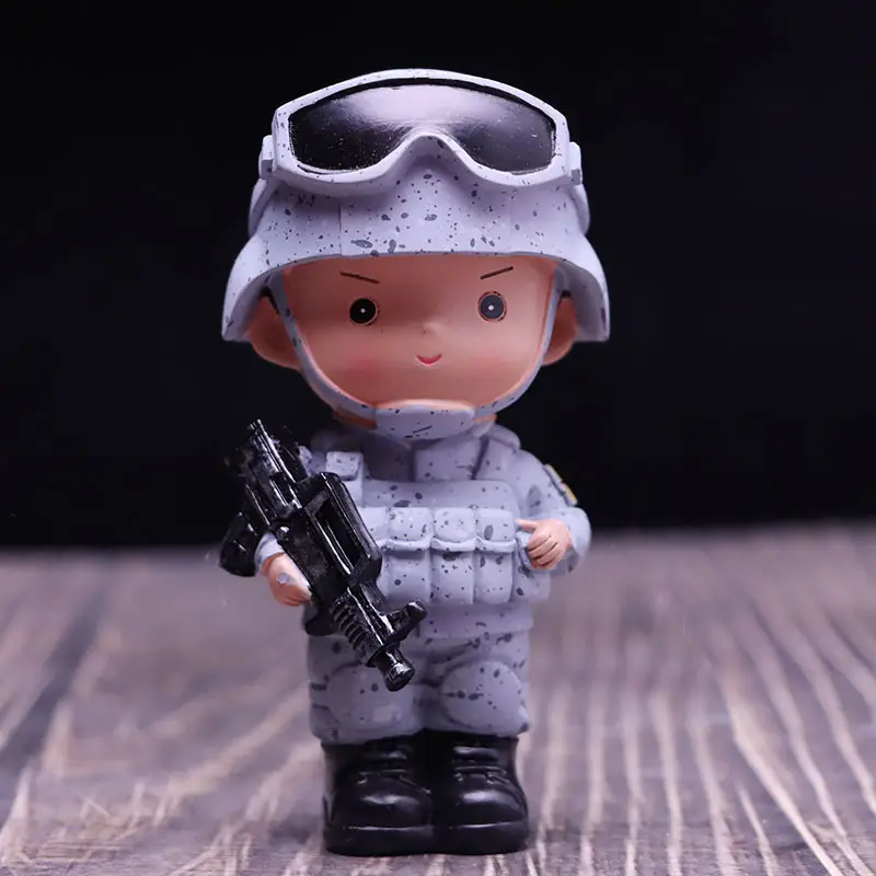 Hot-Blooded Military Soul Chinese People's Liberation Army Ornaments Commemorating the Eighth Route Army's Home Defense Ornaments Veterans Student Gifts