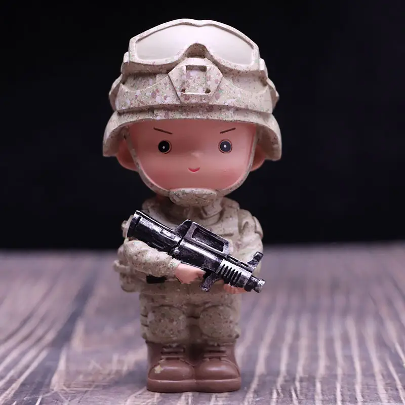 Hot-Blooded Military Soul Chinese People's Liberation Army Ornaments Commemorating the Eighth Route Army's Home Defense Ornaments Veterans Student Gifts
