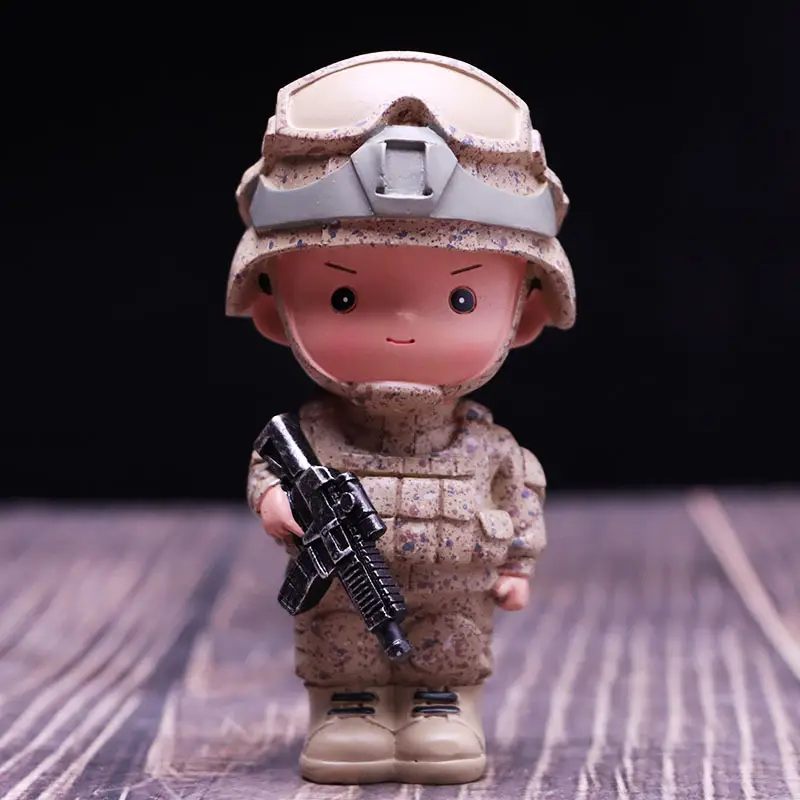 Hot-Blooded Military Soul Chinese People's Liberation Army Ornaments Commemorating the Eighth Route Army's Home Defense Ornaments Veterans Student Gifts