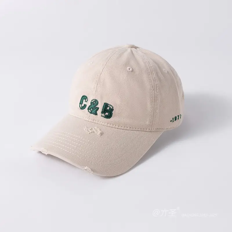 Women Brown Letter Baseball Cap Spring Autumn — feature 1