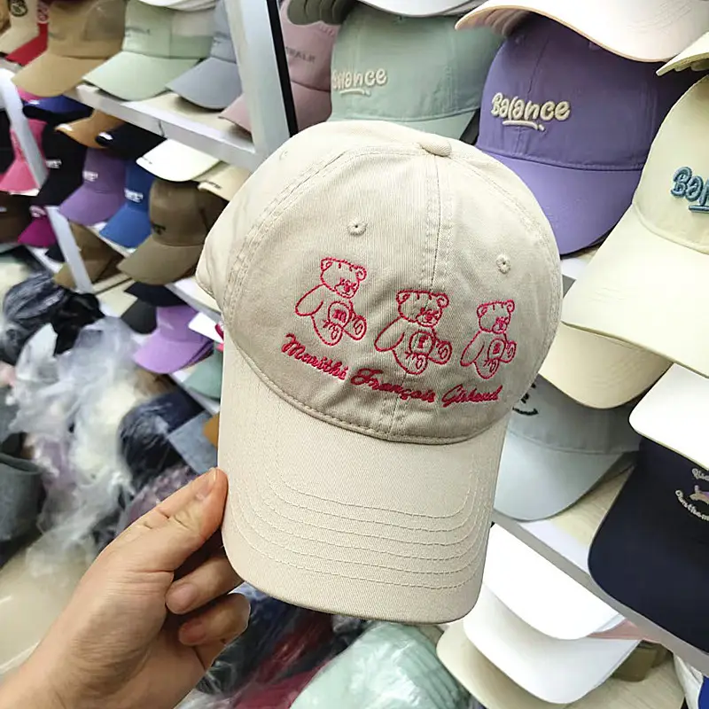 Soft-Top Baseball Cap for Men Women Summer Korean Style
