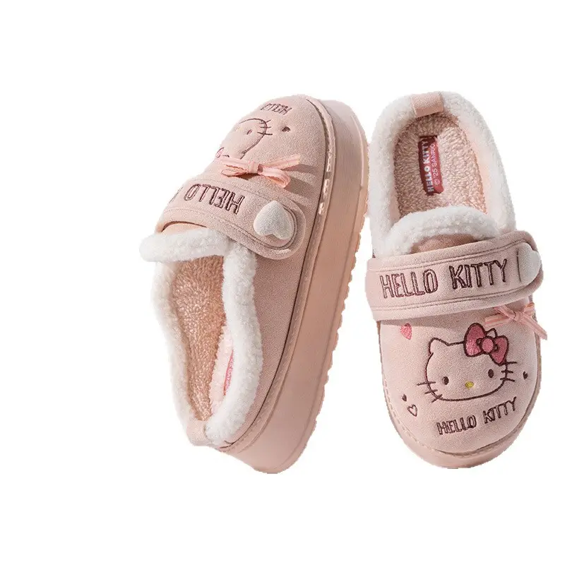 Cartoon Cute Cotton Slippers for Women 2025 Autumn and Winter New Indoor Home Non-Slip Soft Sole Warm Stuffed Slippers - Image 9