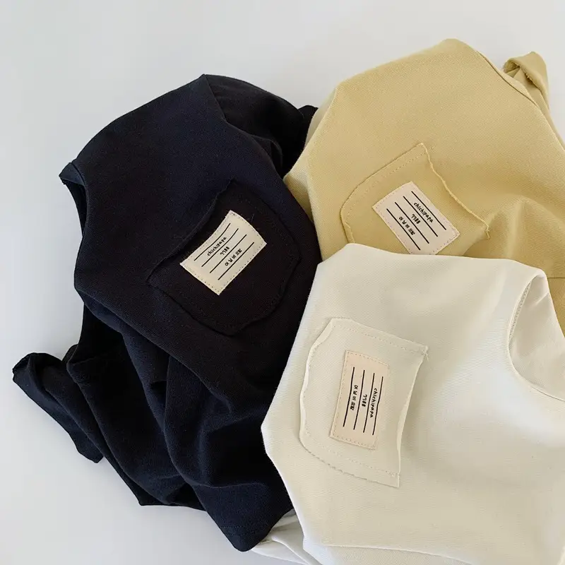 Boys Long Sleeve T-Shirt Cream 2025