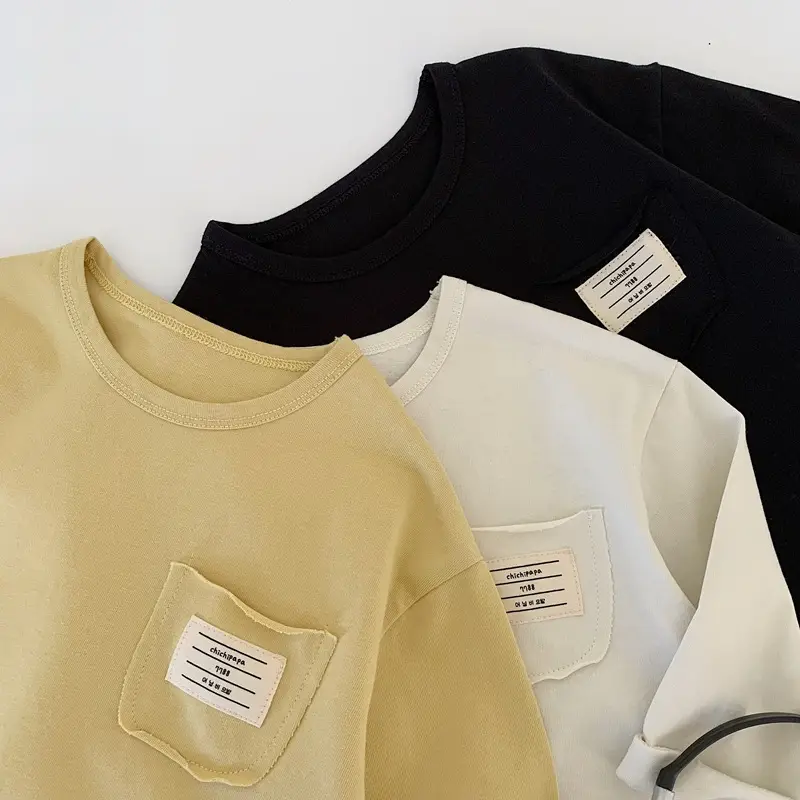 Boys Long Sleeve T-Shirt Cream 2025 — feature 8