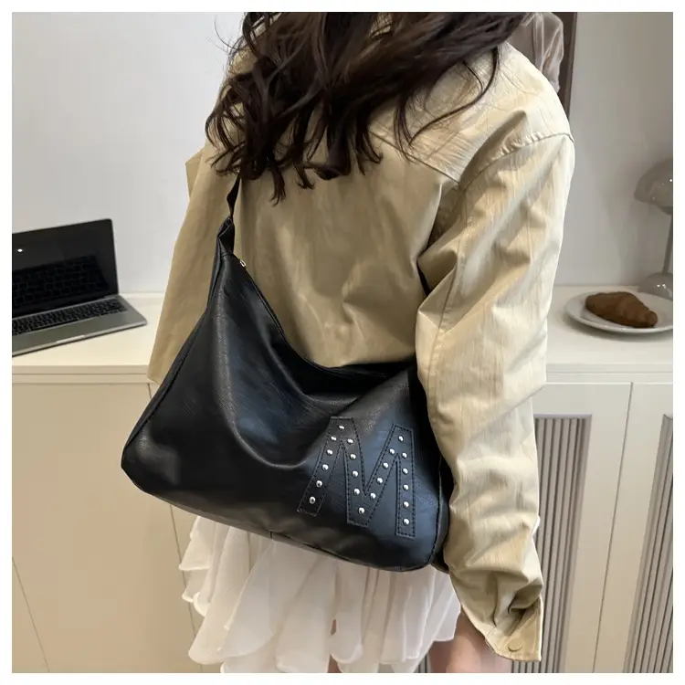 Vintage Green Leather Shoulder Bag for Women 2025 — feature 14