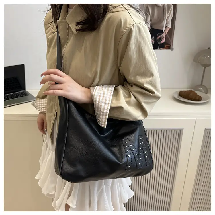 Vintage Green Leather Shoulder Bag for Women 2025 — feature 33