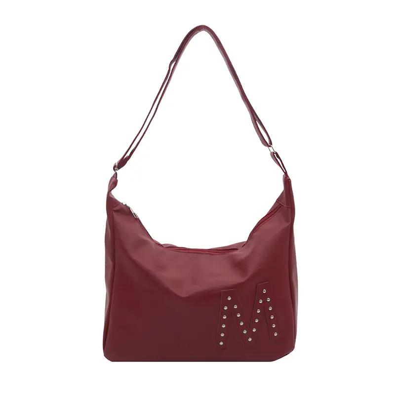 Vintage Green Leather Shoulder Bag for Women 2025 - Image 2