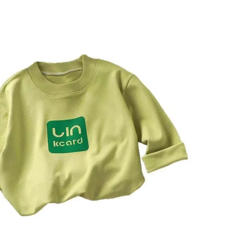 Children's Cream Thermal Long Sleeve Top with "in kedar" Print — feature 4