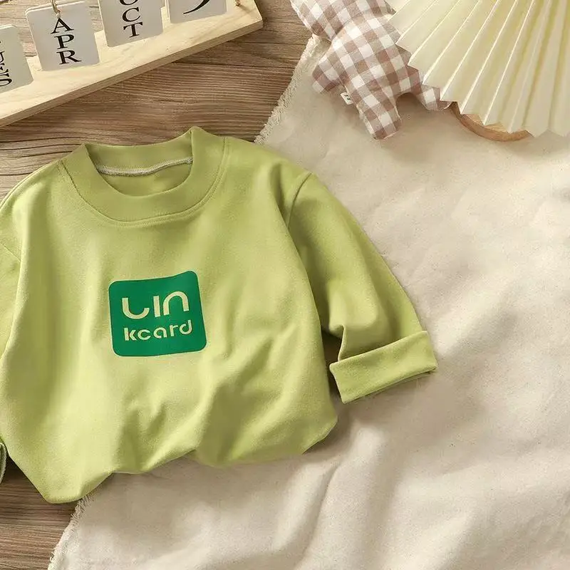 Children's Cream Thermal Long Sleeve Top with "in kedar" Print