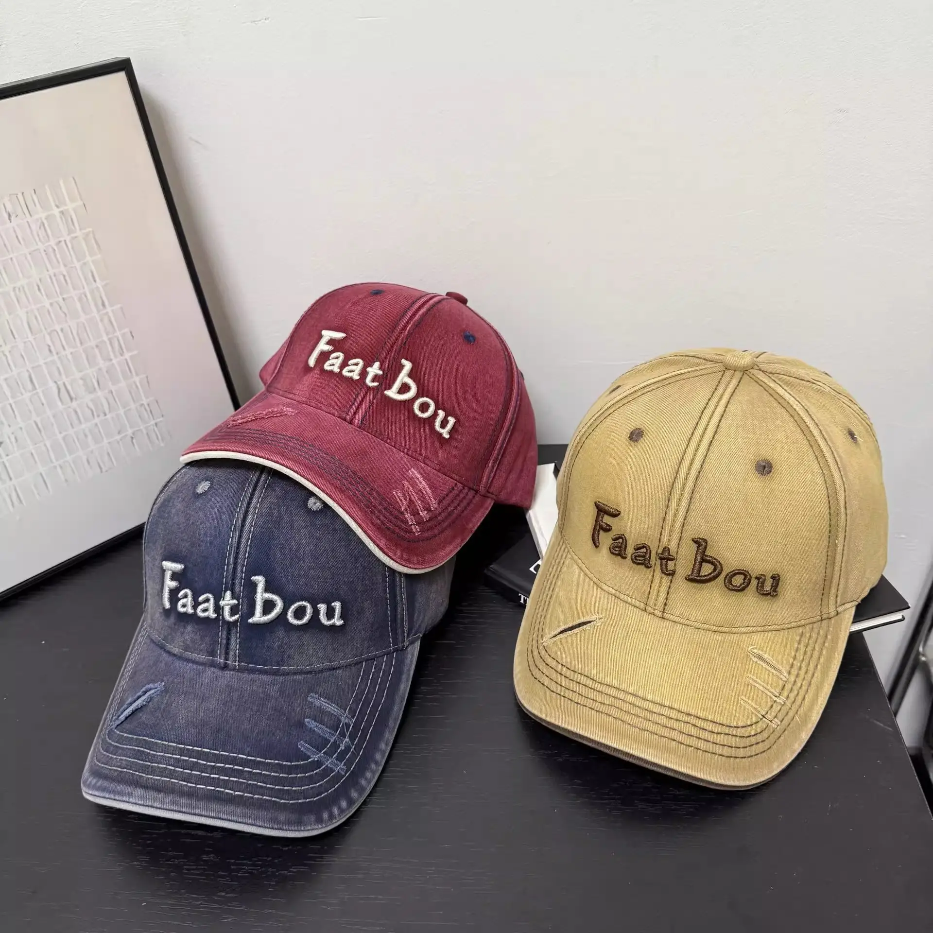 2026 Unisex Embroidered Baseball Cap with Wide Brim — feature 10