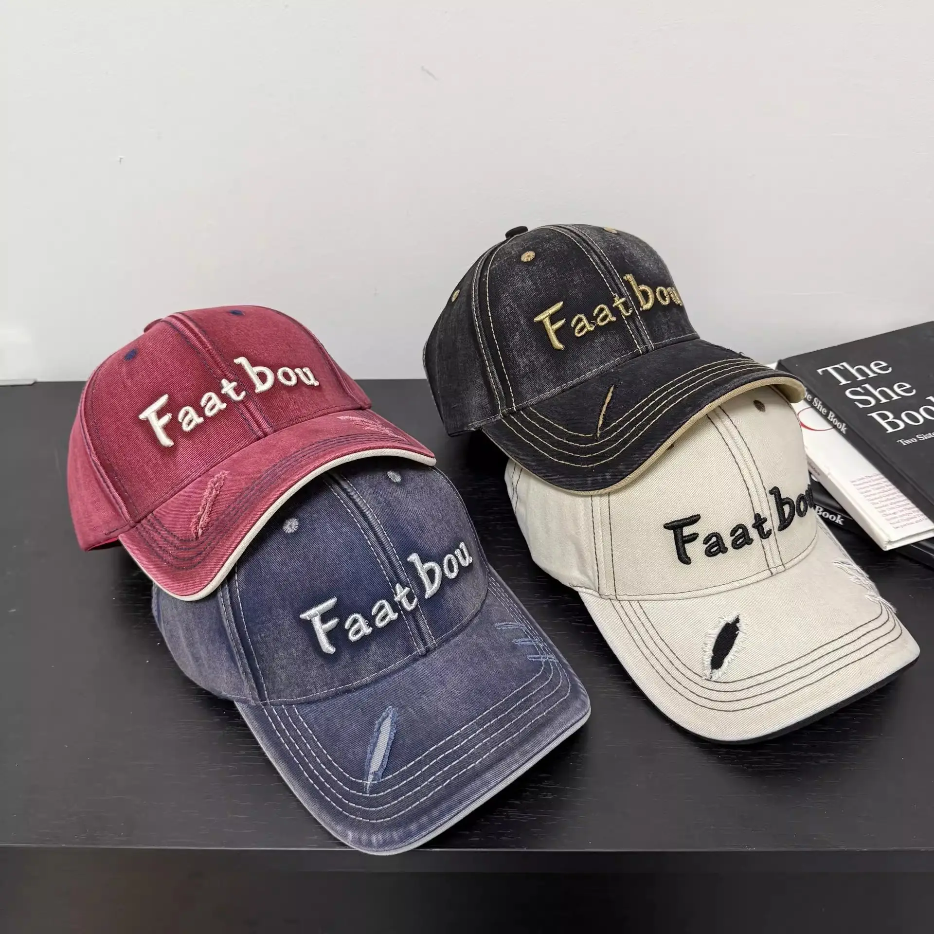 2026 Unisex Embroidered Baseball Cap with Wide Brim — feature 11