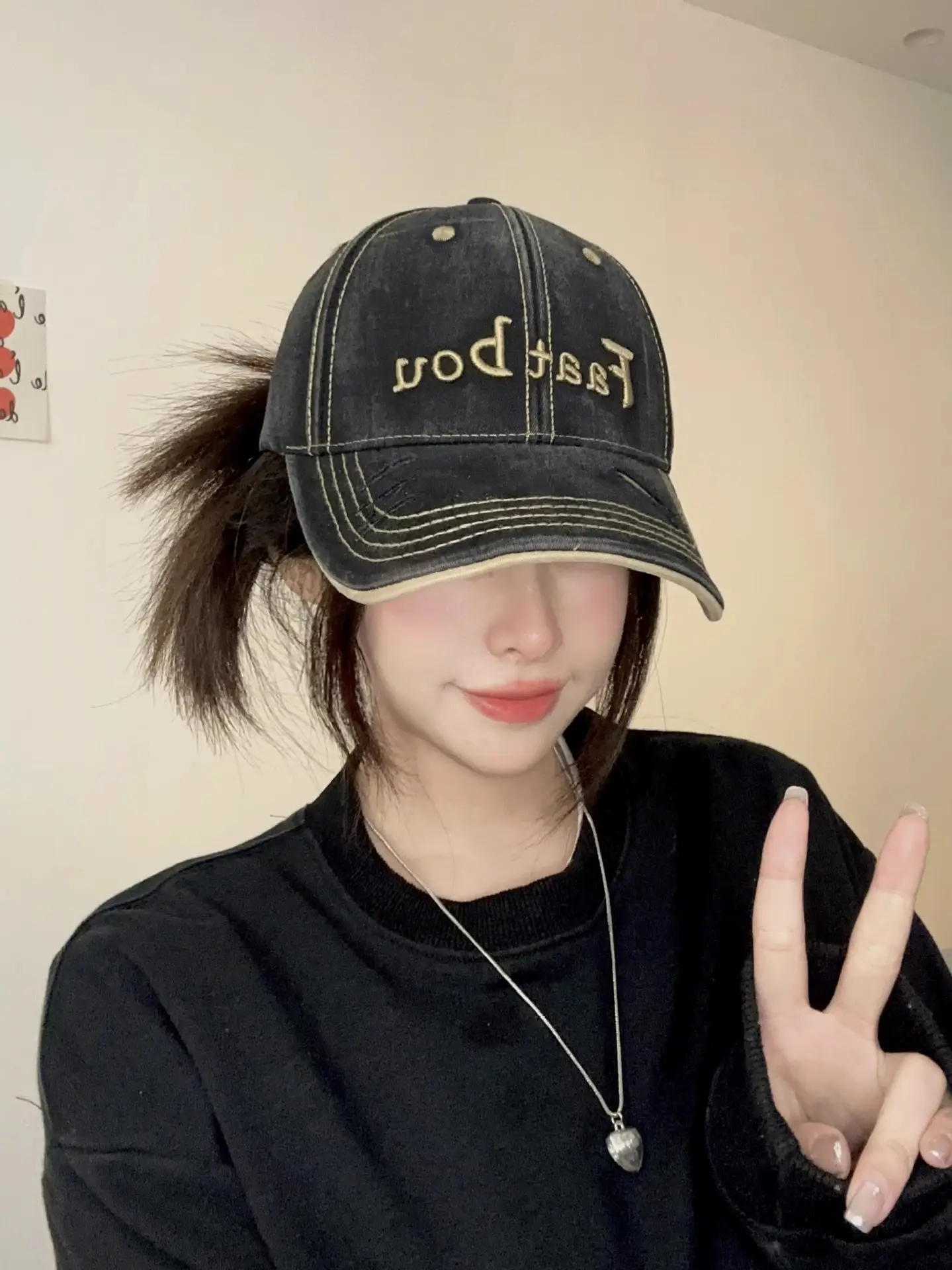 2026 Unisex Embroidered Baseball Cap with Wide Brim — feature 3