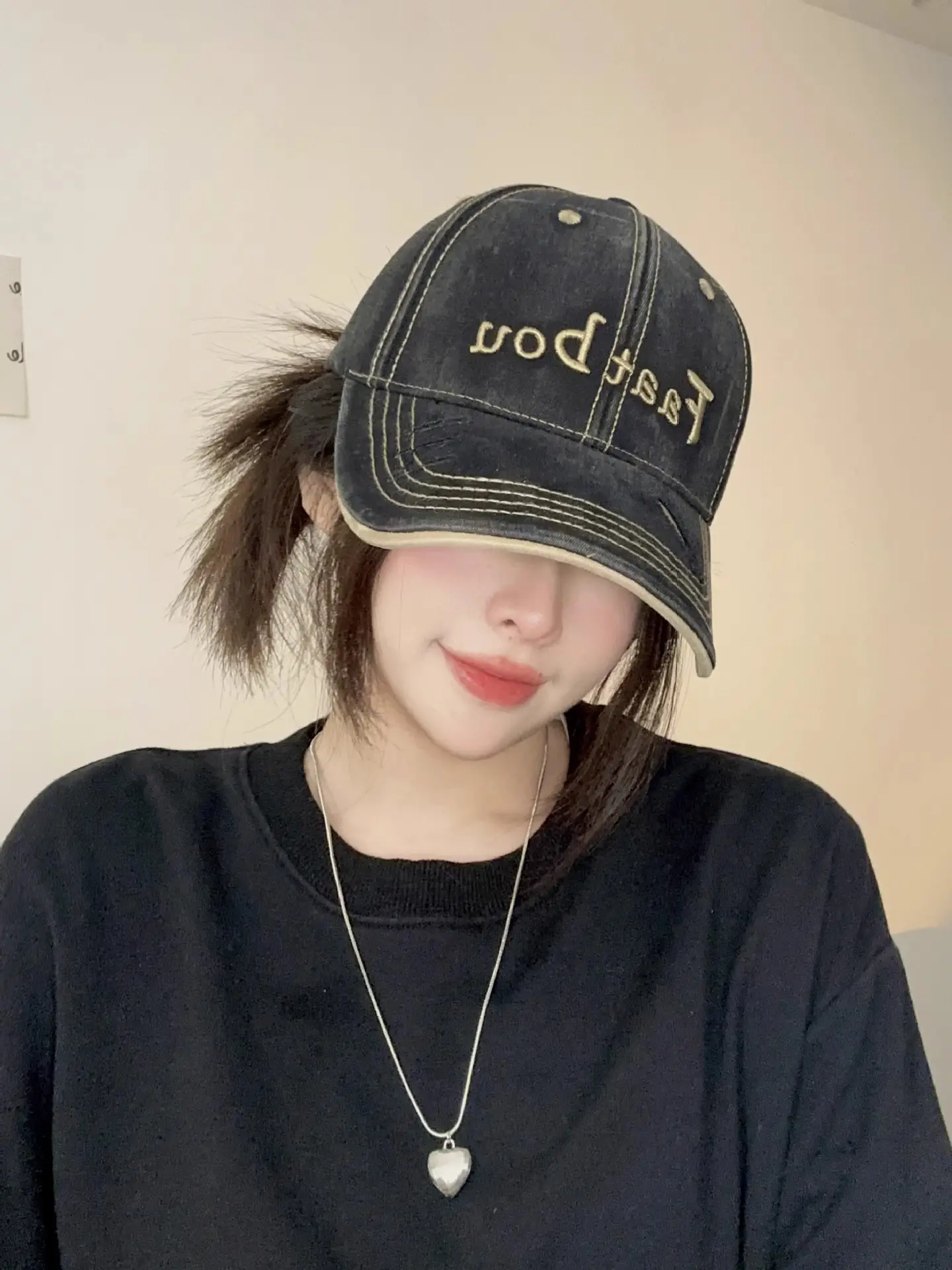 2026 Unisex Embroidered Baseball Cap with Wide Brim — feature 5