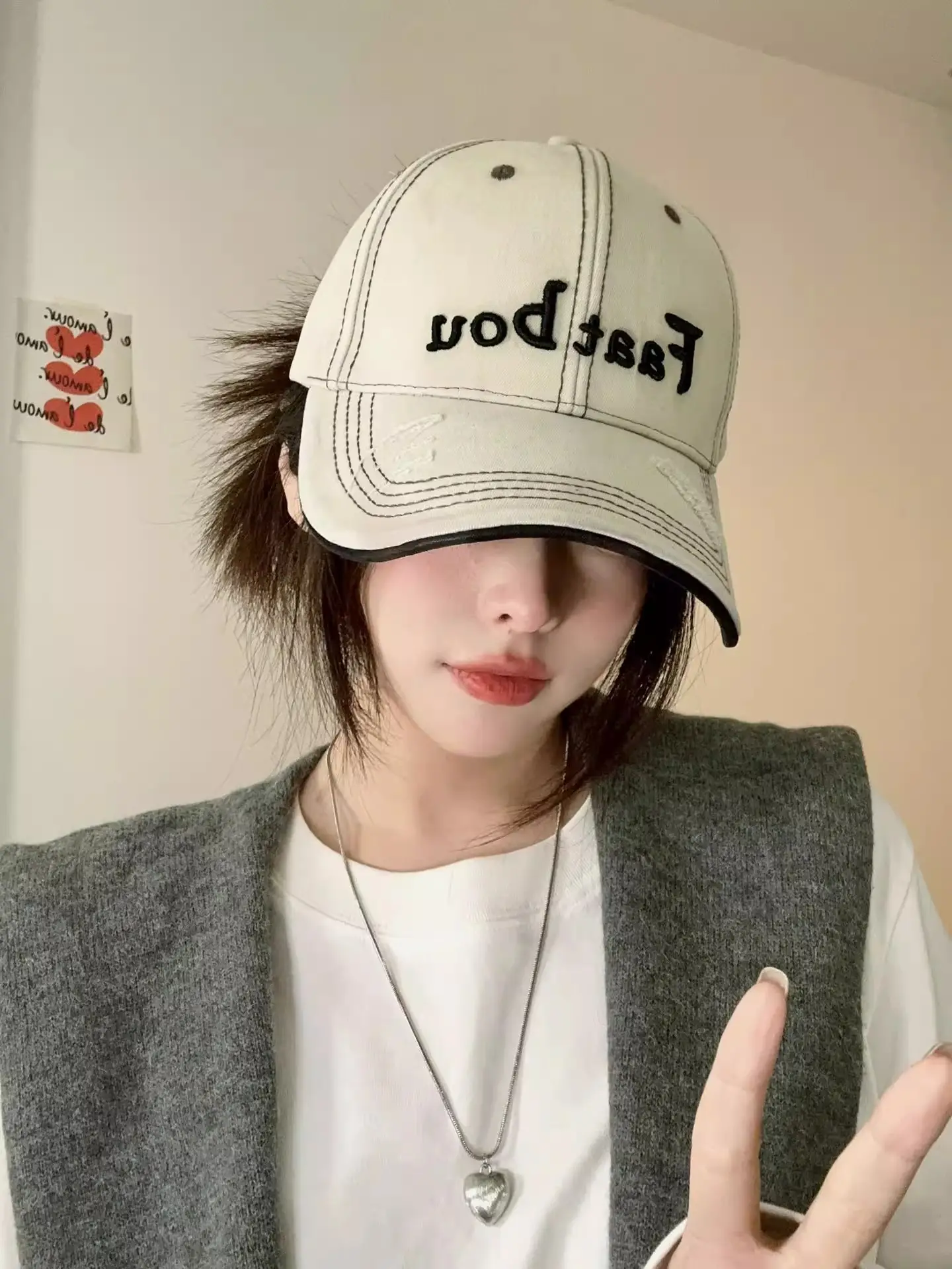2026 Unisex Embroidered Baseball Cap with Wide Brim — feature 6