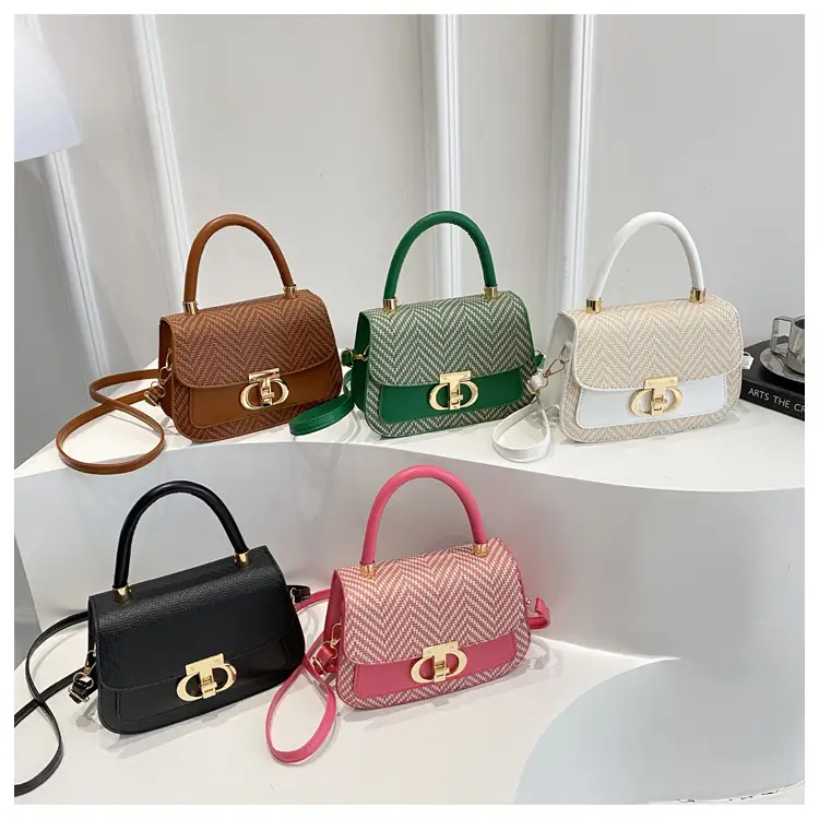 Pink Gold Plated Women's Shoulder Bag 2025 New Style — feature 23