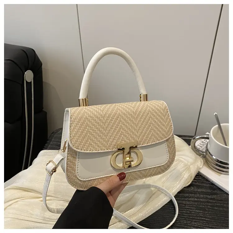 Pink Gold Plated Women's Shoulder Bag 2025 New Style — feature 24