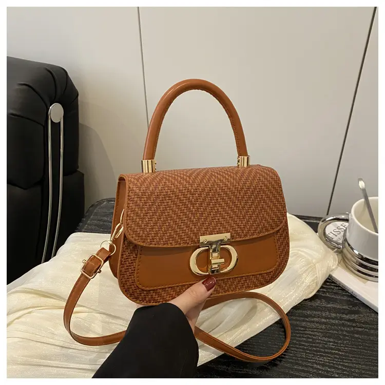 Pink Gold Plated Women's Shoulder Bag 2025 New Style — feature 28