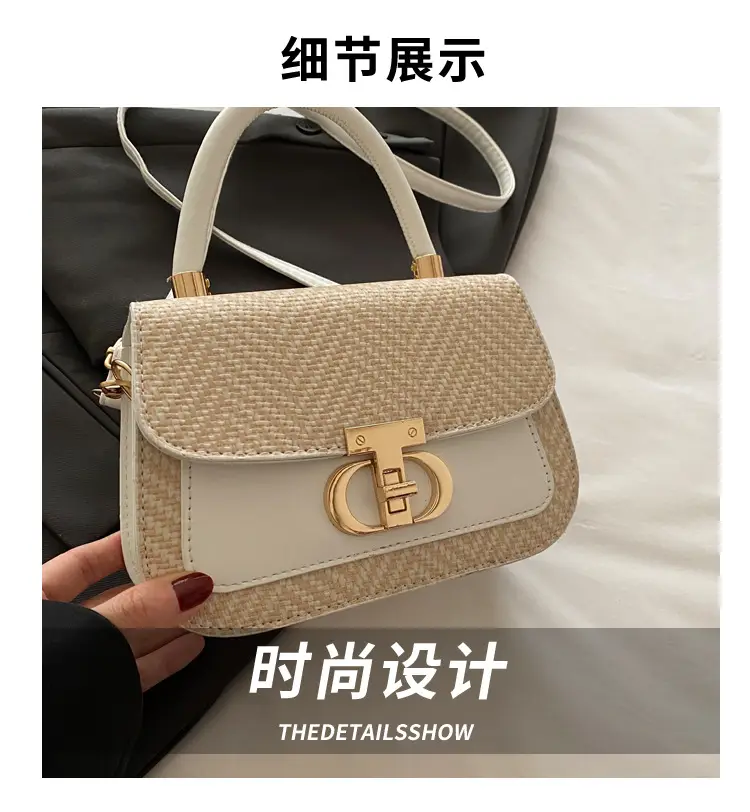Pink Gold Plated Women's Shoulder Bag 2025 New Style — feature 3