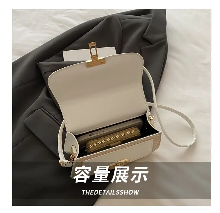 Pink Gold Plated Women's Shoulder Bag 2025 New Style — feature 6