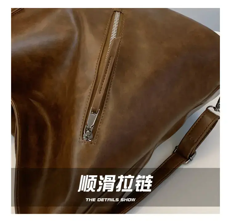 Trendy Brown Large Capacity Tote Bag for Women — feature 5