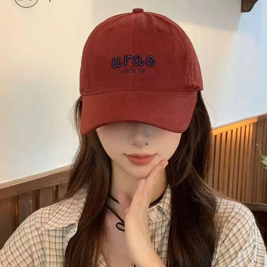 Women's Beige Baseball Cap with Sun Protection & Wide Brim - Image 9
