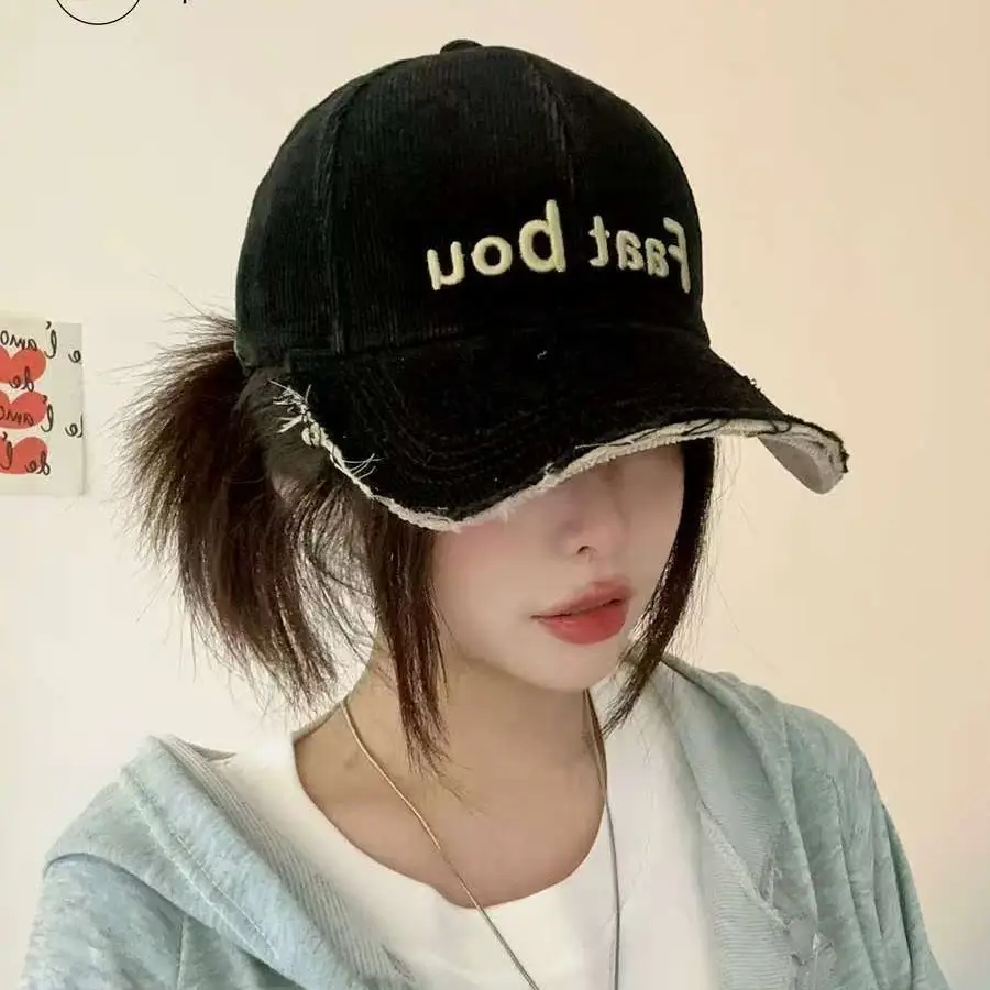 Deep-Brimmed Baseball Cap with Soft Top for Autumn Winter Sun Protection Smaller Face - Image 10