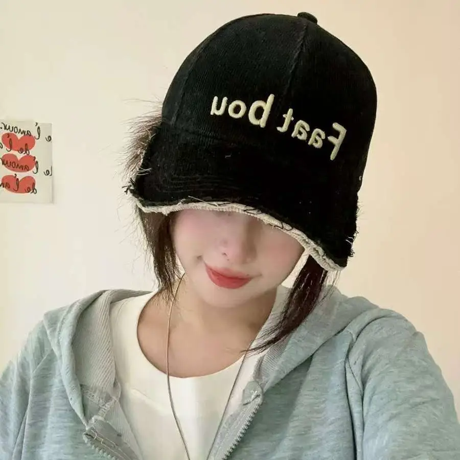 Deep-Brimmed Baseball Cap with Soft Top for Autumn Winter Sun Protection Smaller Face - Image 11
