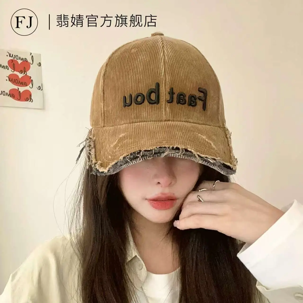 Deep-Brimmed Baseball Cap with Soft Top for Autumn Winter Sun Protection Smaller Face — feature 10