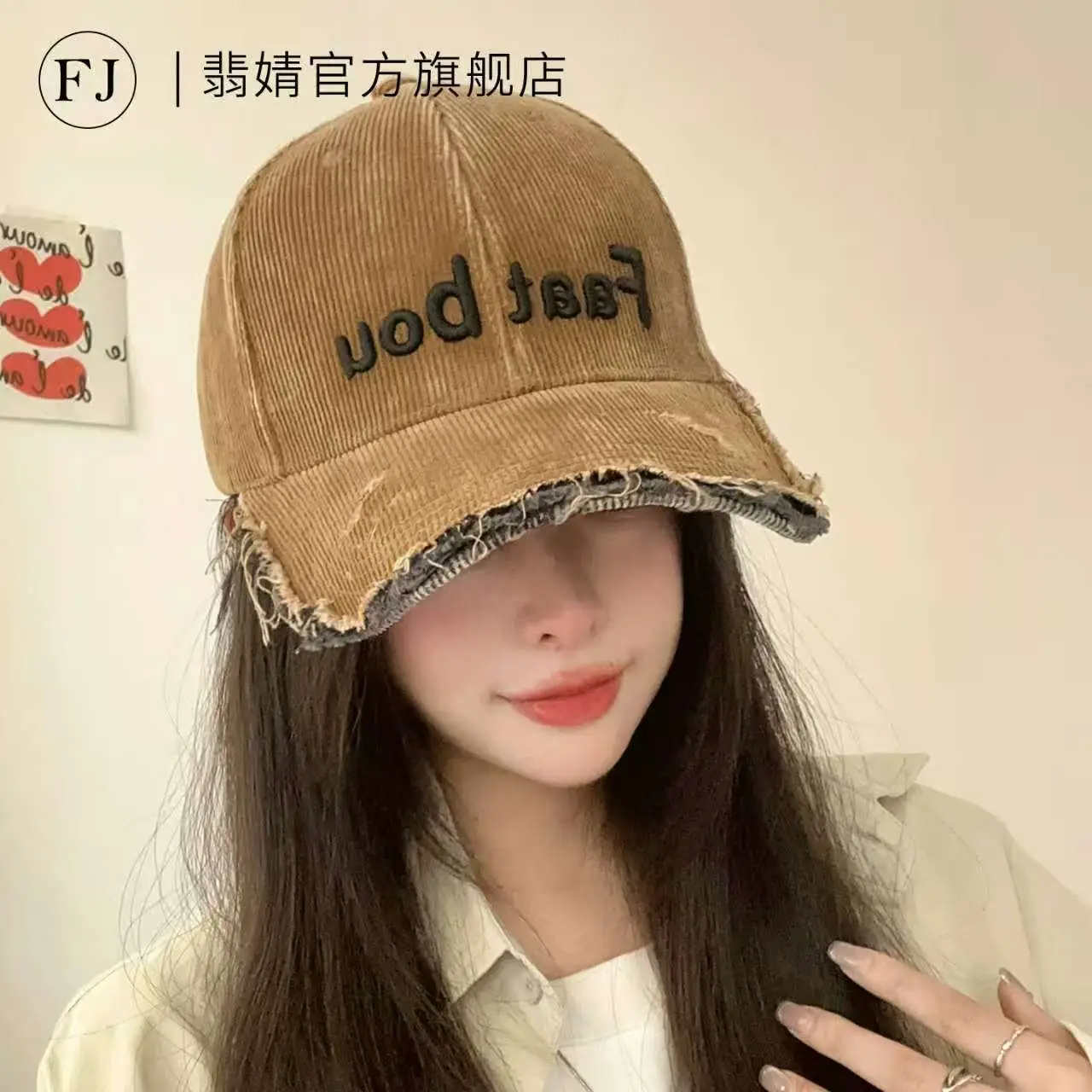 Deep-Brimmed Baseball Cap with Soft Top for Autumn Winter Sun Protection Smaller Face — feature 11