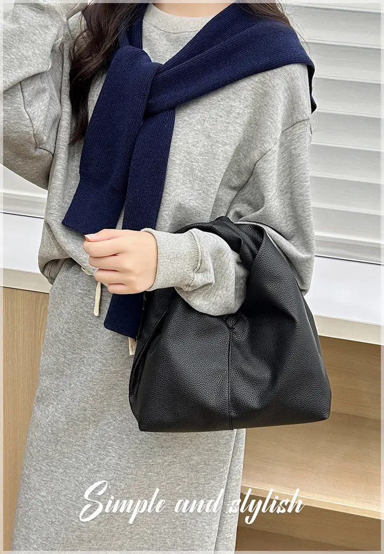 Pink Pleated Shoulder Bag for Women luggage and leather goods — feature 1